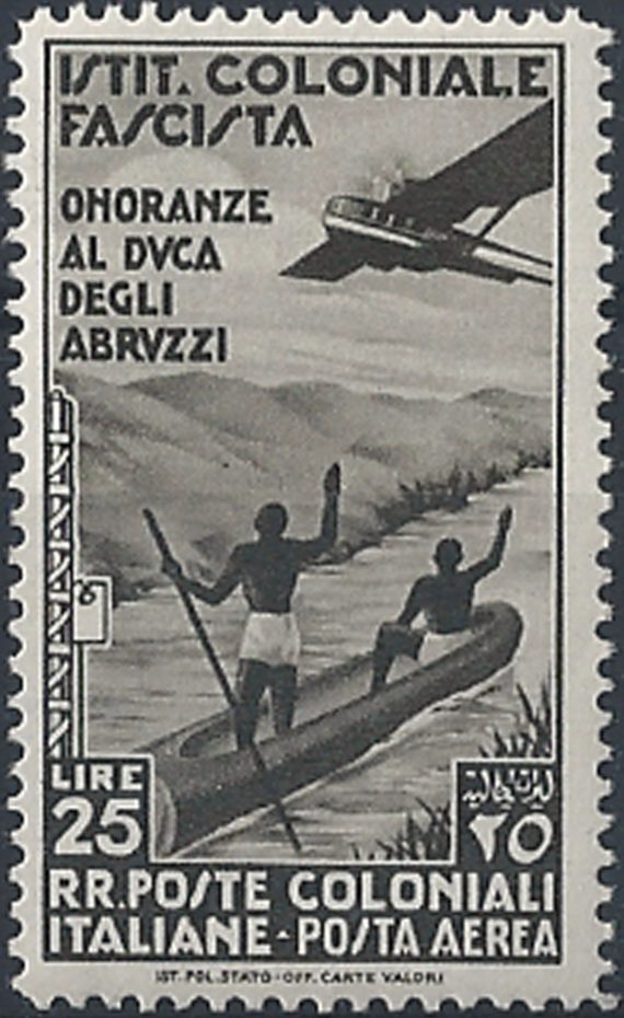 1934 Emissioni Generali aerea MNH Sassone n. 30