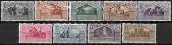 1930 Eritrea Virgilio 9v. MNH Sassone n. 179/87