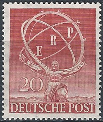 1950 Berlino ERP programma MNH Unif. n. 57