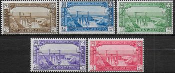 1930 Somalia Istituto Agricolo 5v. MNH Sassone n. 144/48