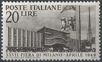 1949 Italia Fiera di Milano MNH Sassone n. 598