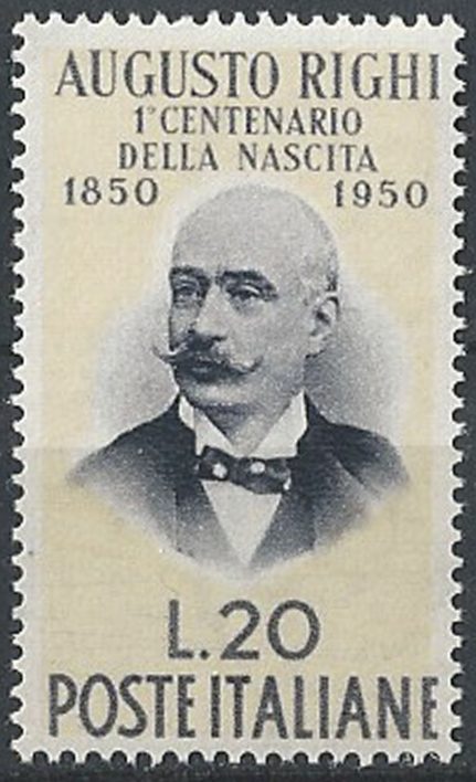 1950 Italia Augusto Righi MNH Sassone n. 633