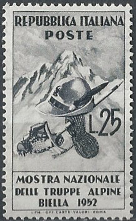 1952 Italia Truppe alpine MNH Sassone n. 698