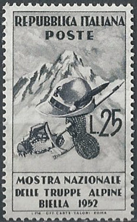 1952 Italia Truppe alpine MNH Sassone n. 698