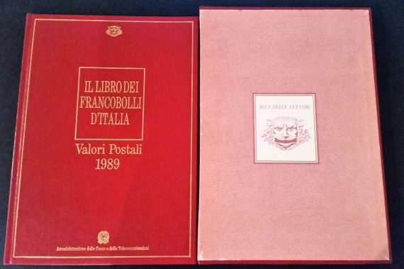 1989 Italia annata Libro Poste Italiane