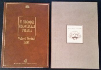 1993 Italia annata in Libro Poste Italiane