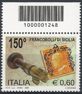 2009 Italia Antichi Stati codice a barre MNH Unif. 3147cb