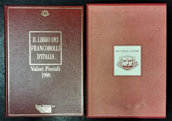 1999 Italia annata in Libro Poste Italiane