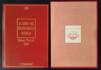 2000 Italia annata in Libro di Poste Italiane