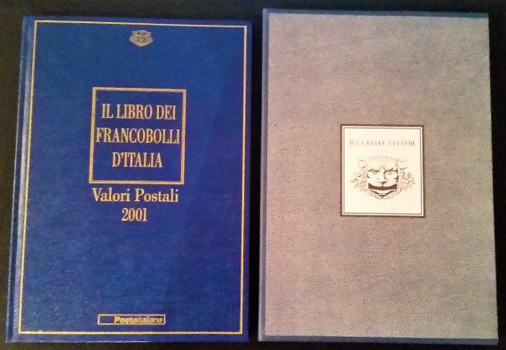 2001 Italia annata in Libro di Poste Italiane