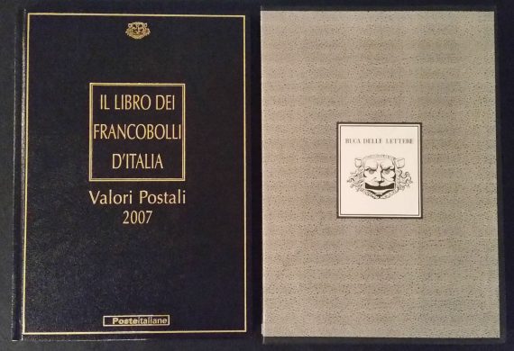 2007 Italia annata in Libro delle Poste Italiane