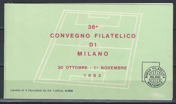 1982 Italia libretto Mondiali Calcio varietà Unif. LR3A