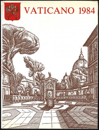 1984 Vaticano Libro annata completa MNH