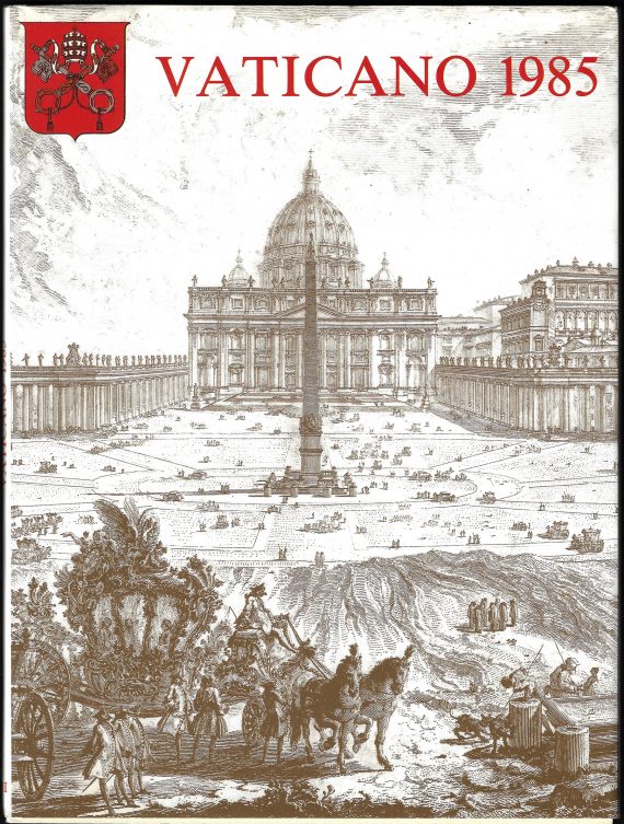 1985 Vaticano Libro annata completa MNH