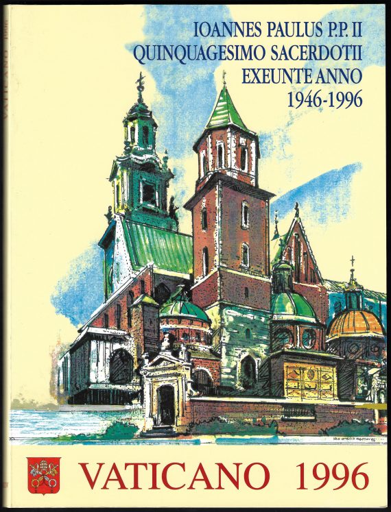 1996 Vaticano Libro annata completa MNH