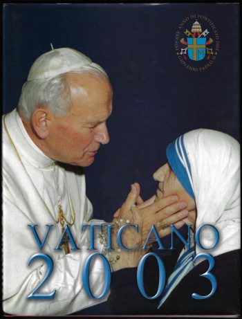 2003 Vaticano Libro annata completa MNH