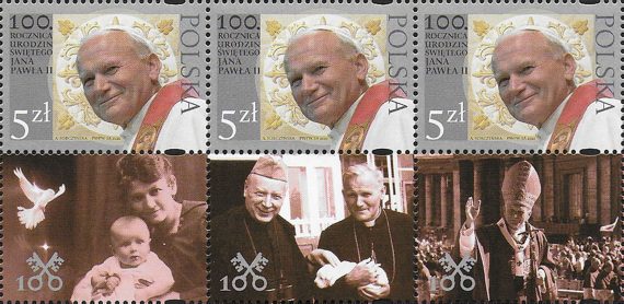 2020 Polonia 100 nascita GP II congiunta Vaticano