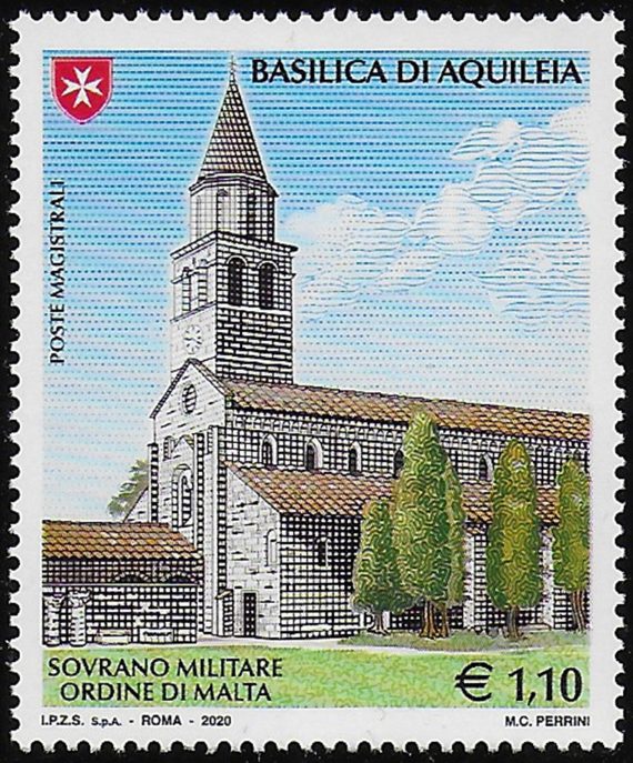 2020 SMOM Basilica di Aquileia 1v. MNH Unificato n. 1545