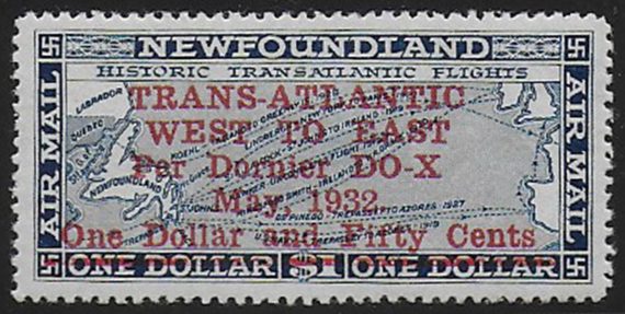 1932 Newfoundland aerea 1v. MNH SG. n. 221