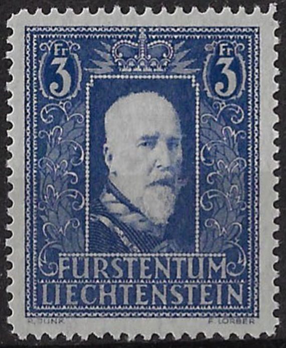 1933 Liechtenstein 1v. MNH Unif n. 117