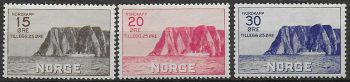 1930 Norvegia Capo Nord 3v. MNH Unificato n. 151/53