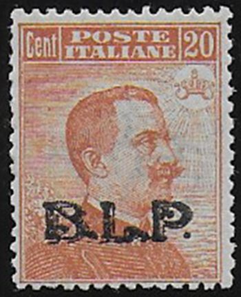 1923 Italia VE III 20c. arancio BLP MNH Sassone n. 15