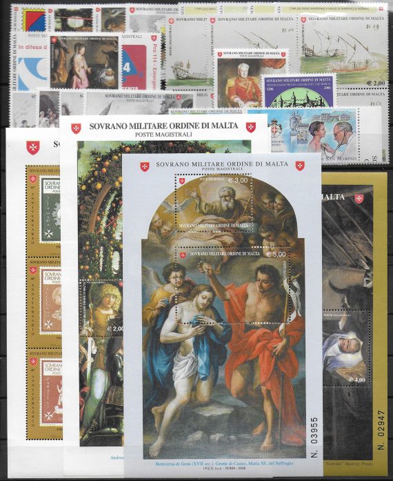 2006 SMOM annata completa MNH