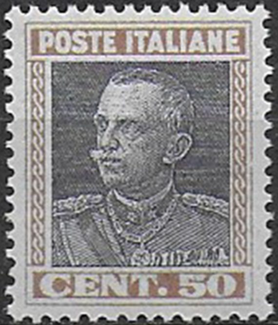 1927 Italia Vittorio Emanuele III 1v. bc MNH Sassone n. 218