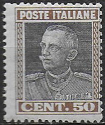 1927 Italia Vittorio Emanuele III 1v. mc MNH Sassone n. 218