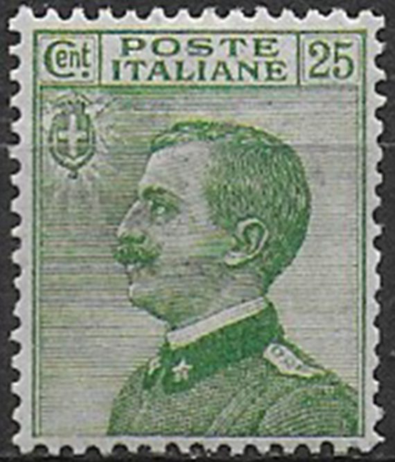 1927 Italia VE III effigie 1v. bc MNH Sassone n. 219