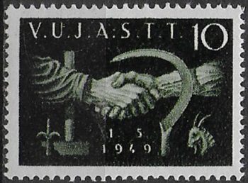 1949 Trieste B 1 maggio 1v. MNH Sassone n. 6