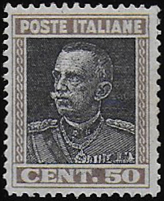 1927 Italia Vittorio Emanuele III 1v. bc MNH Sassone n. 218a