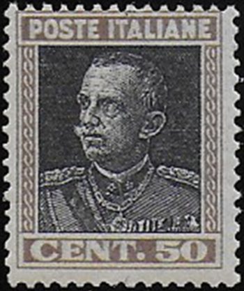 1927 Italia Vittorio Emanuele III 1v. mc MNH Sassone n. 218a