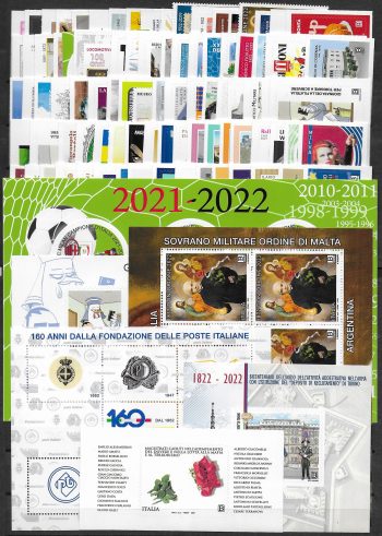 2022 Italia complete year 90v.+ 6MS MNH