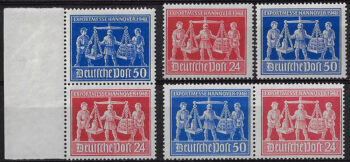 1948 Germania American, British, Soviet zone MNH Unificato n. 57/58+
