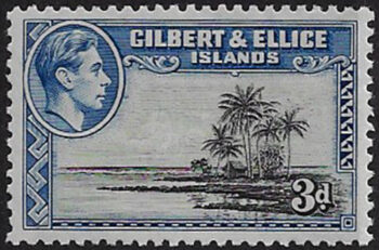 1955 Gilbert and Ellice Islands 1v. MNH SG. n. 48a