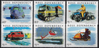 2000 Ross Dependency  antarctic transport 6v. MNH SG. n. 66/71