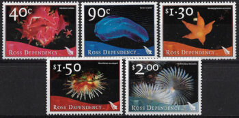 2003 Ross Dependency  marine life 5v. MNH SG. n. 84/88