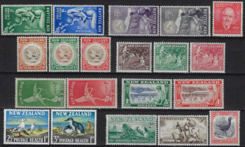 New Zealand various series 20v. MNH