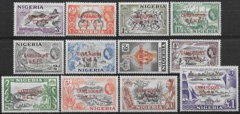 1960-61 Cameroons U.K.T.T. 12v. MNH SG n. T1/T12