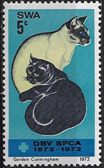 1972 South Africa against cruelty to animals 1v. MNH SG n. 312