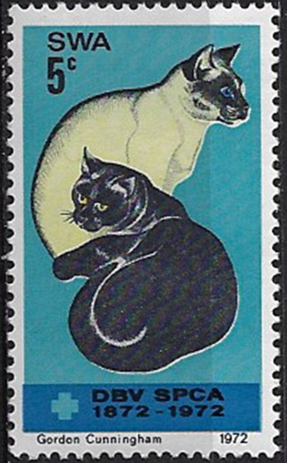 1972 South Africa against cruelty to animals 1v. MNH SG n. 312
