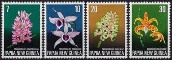 1974 Papua New Guinea flora conservation 4v. MNH SG n. 273/76