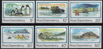 1982 Ross Dependency landscapes 6v. MNH SG. n. 15/20