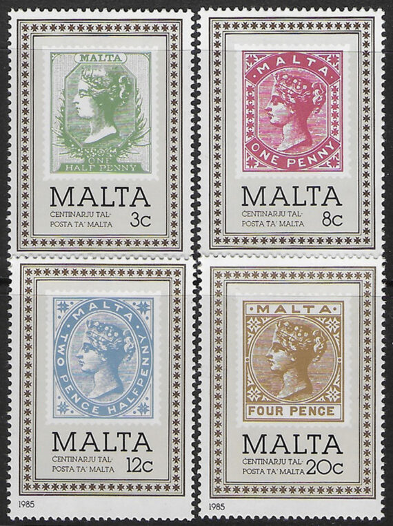 1985 Malta post office 4v. MNH SG n. 751/54