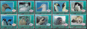 1994 Ross Dependency Antarctic wildlife 10v. MNH SG. n. 21/31