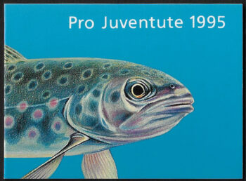 1995 Svizzera Pro Juventute Trout MNH SBHV n. 44