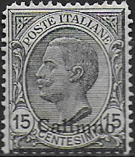 1921-22 Egeo Calino Island 15c. gey MNH Sassone n. 10