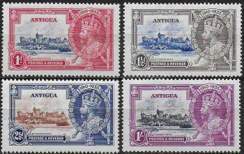 1935 Antigua Silver Jubilee 4v. MNH SG. n. 91/94
