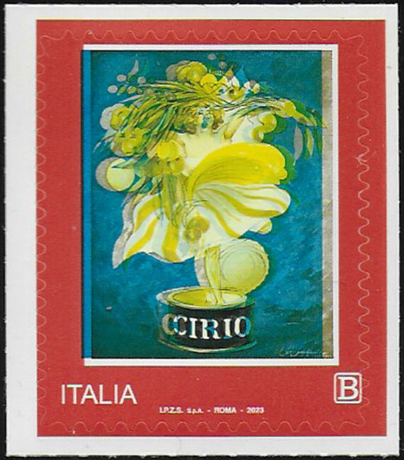 2023 Italia Cirio marchi storici 1v. varietà MNH